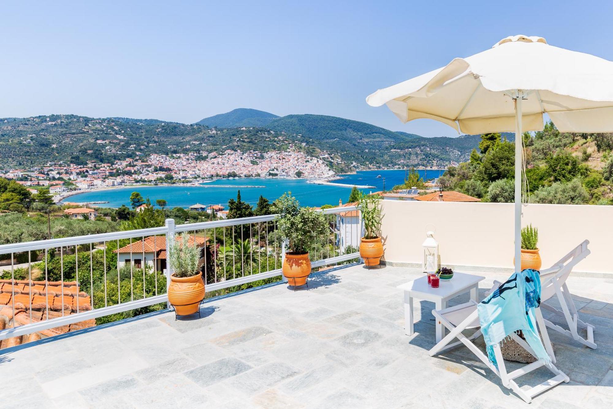Villa Anastasia Скопелос Экстерьер фото