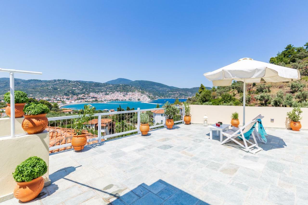 Villa Anastasia Скопелос Экстерьер фото